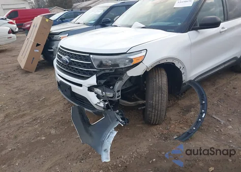 2020 Ford Explorer Xlt z USA, uszkodzony, nr VIN 1FMSK7DH2LGC42436